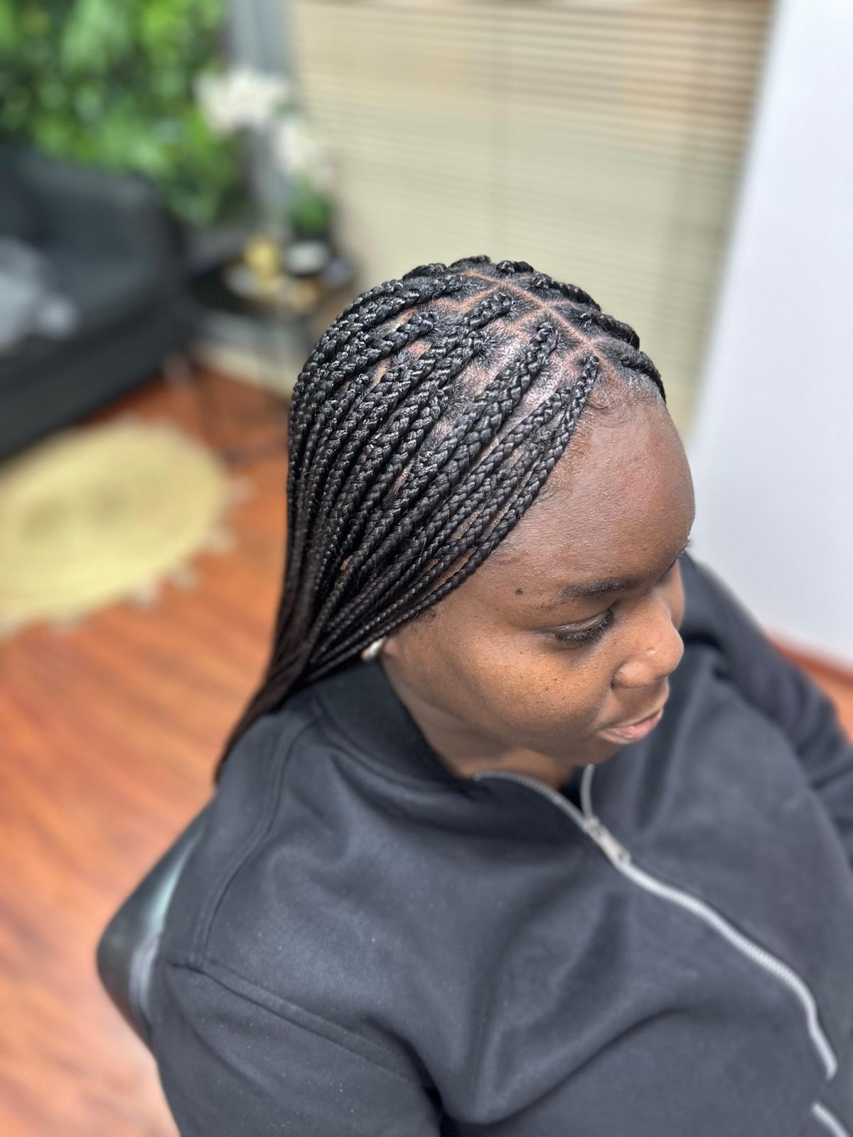 Knotless Frontal